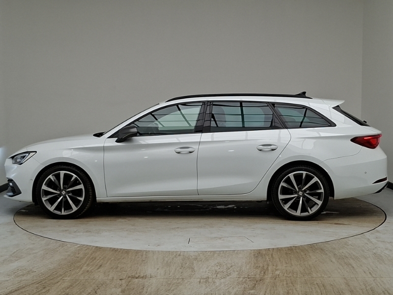 Seat Leon 1.5 Tsi Evo Fr Sport NJ21UNM White #4