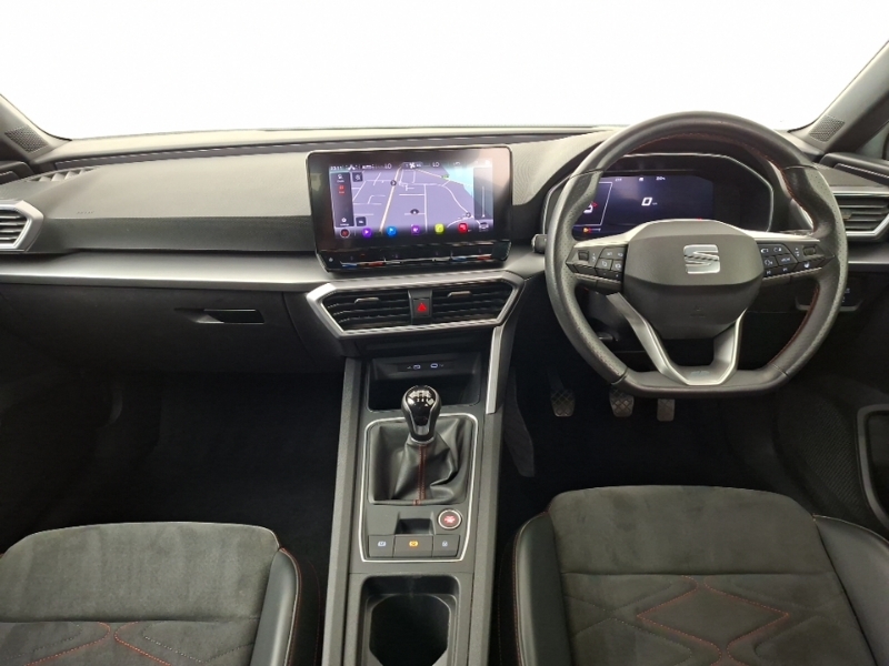 Seat Leon 1.5 Tsi Evo Fr Sport NJ21UNM White #3