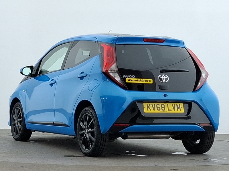 Toyota Aygo 1.0 Vvt-i X-press KV68LVM Blue #2