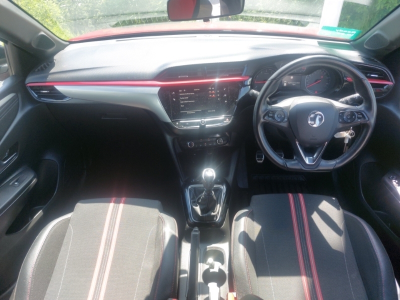 Vauxhall Corsa 1.2 Turbo Sri Nav HT70GUO Red #3