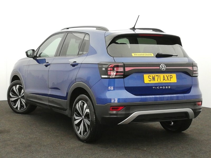 Volkswagen T-Cross 1.0 Tsi Black Edition SW71AXP Blue #2