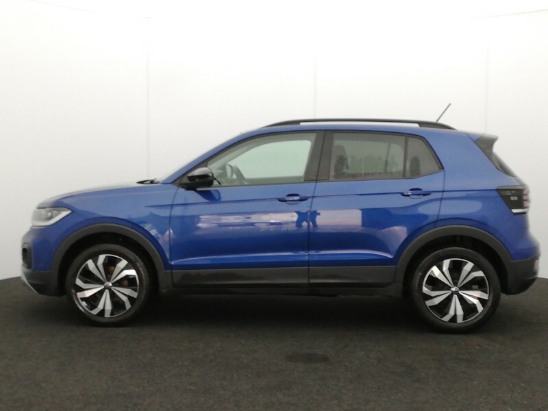 Volkswagen T-Cross 1.0 Tsi Black Edition SW71AXP Blue #4
