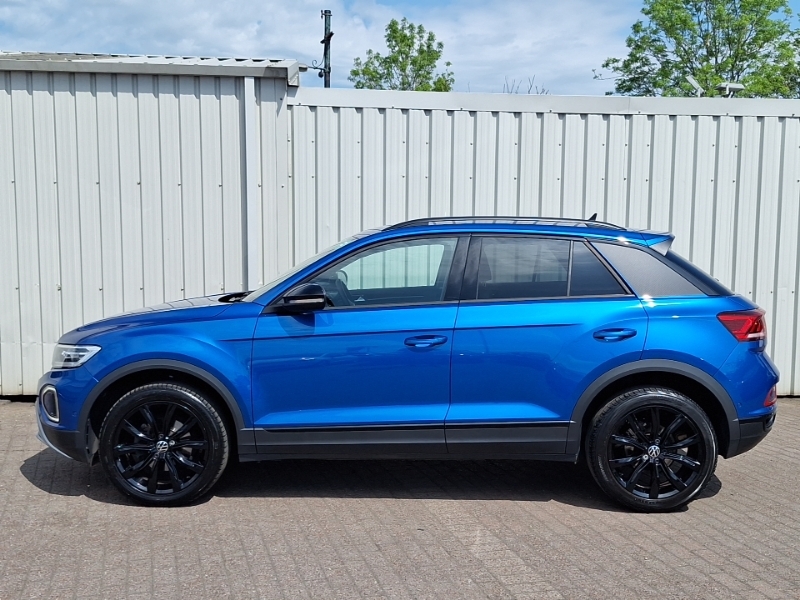 Volkswagen T-Roc 1.5 Tsi Style SA23MMJ Blue #4
