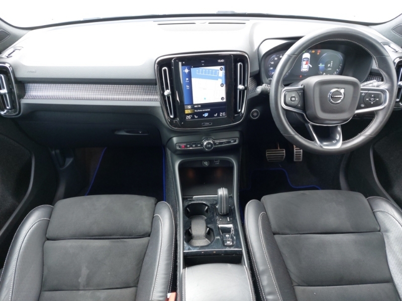 Volvo XC40 1.5 T5 Recharge Phev R Design Pro YP70FME Blue #3