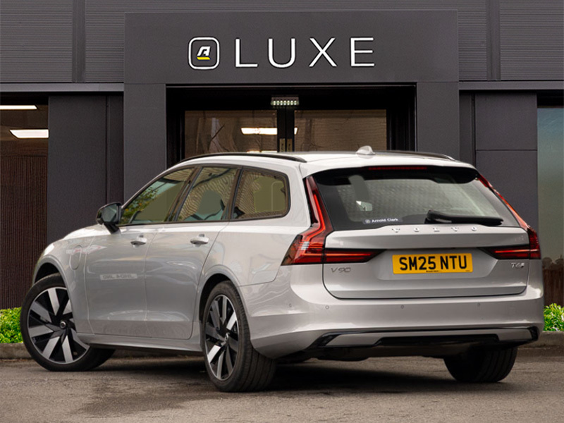 Volvo V90 2.0 T6 350 Phev Plus Dark Awd SM25NTU Silver #2