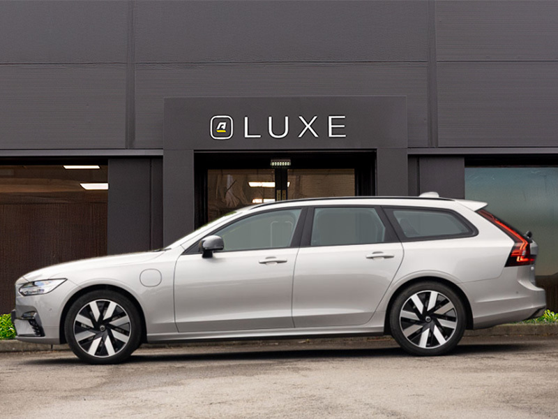 Volvo V90 2.0 T6 350 Phev Plus Dark Awd SM25NTU Silver #4