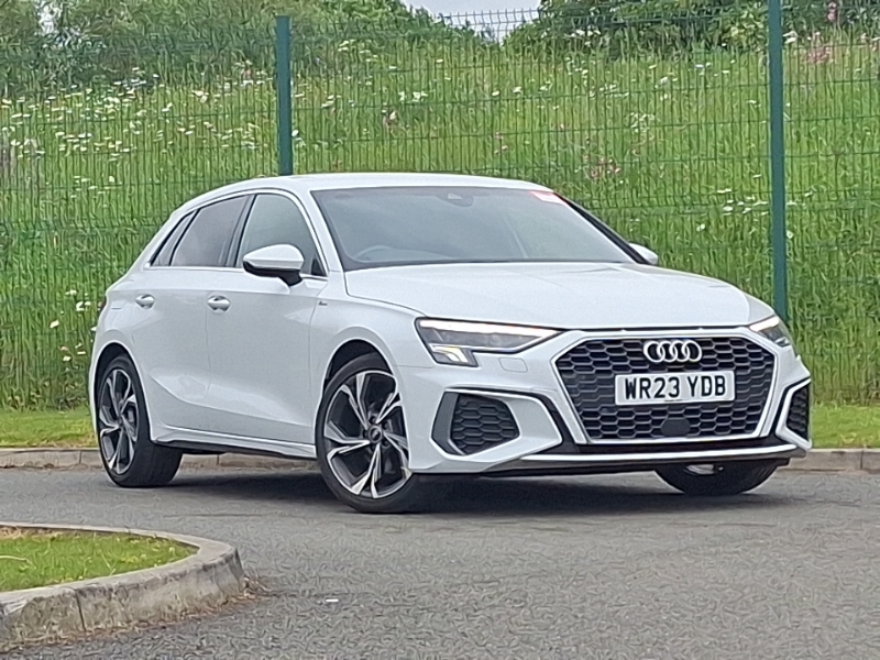 Audi A3 30 Tfsi S Line White