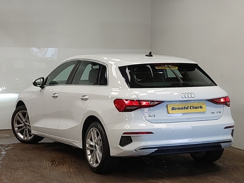 Audi A3 35 Tfsi Sport S Tronic HJ73OGY White #2