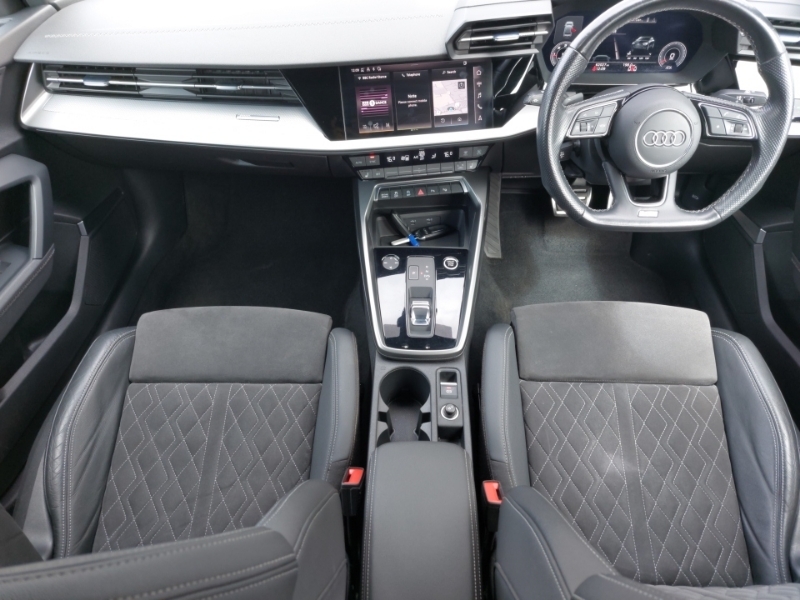 Audi A3 35 Tdi Edition 1 S Tronic NJ21OGM Black #3