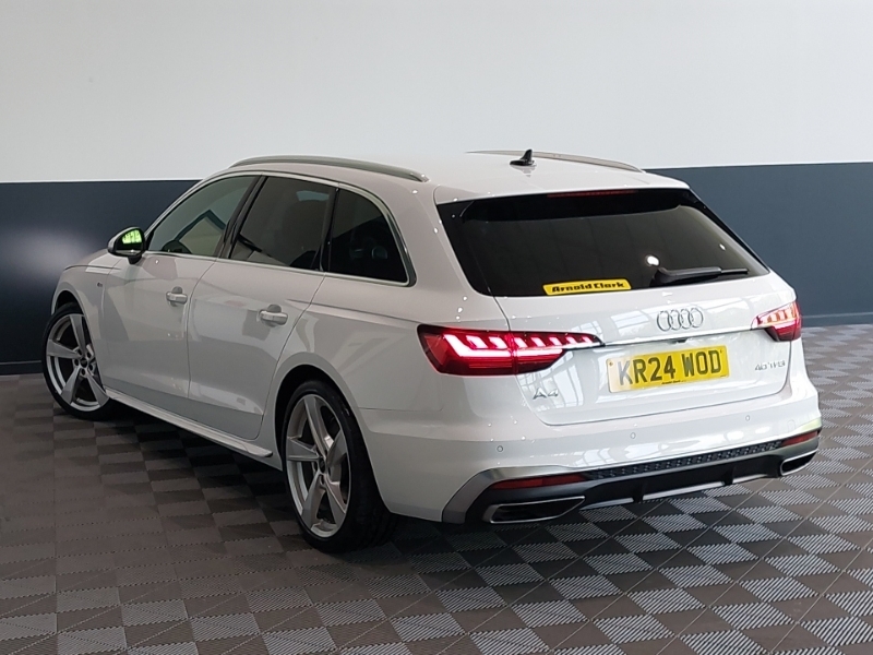 Audi A4 40 Tfsi 204 S Line S Tronic White #2