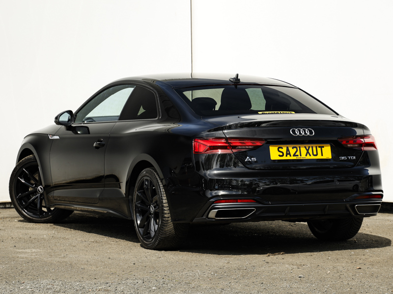 Audi A5 35 Tdi S Line S Tronic SA21XUT Black #2