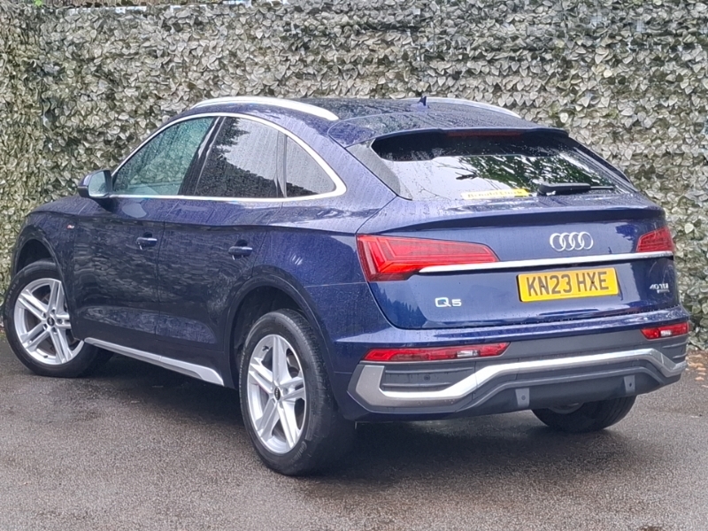 Audi Q5 40 Tdi Quattro S Line S Tronic Cs KN23HXE Blue #2