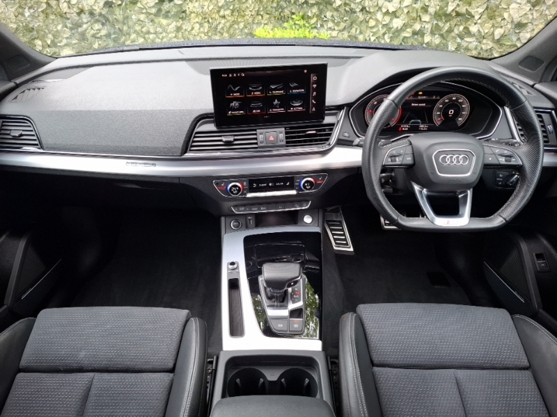 Audi Q5 40 Tdi Quattro S Line S Tronic Cs KN23HXE Blue #3