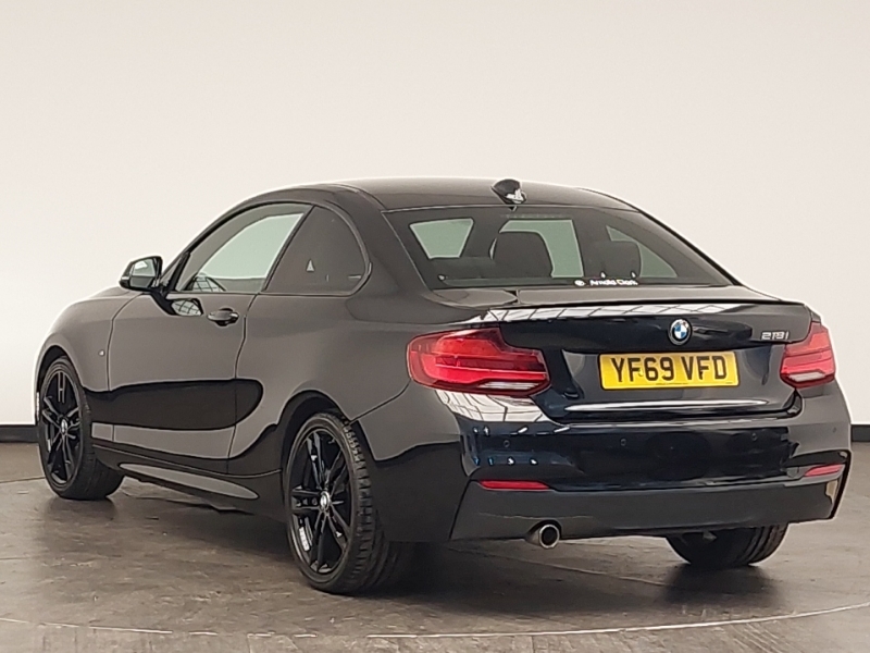 BMW 2 Series 218I M Sport Nav Step YF69VFD Black #2