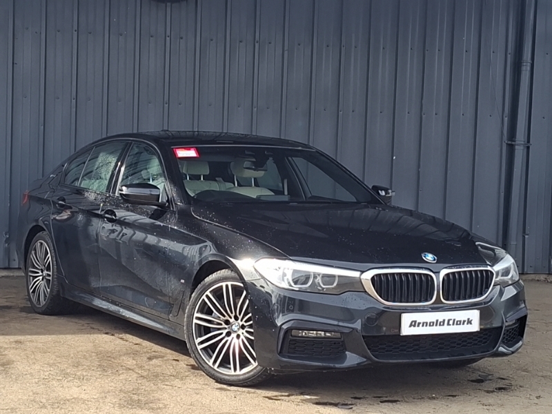 BMW 5 Series 530E M Sport Black