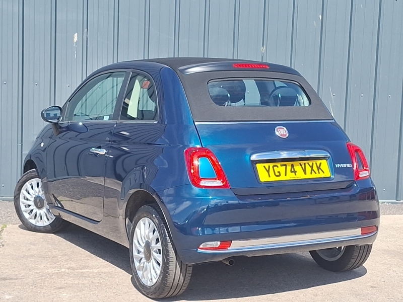 Fiat 500 1.0 Mild Hybrid YG74VXK Blue #2