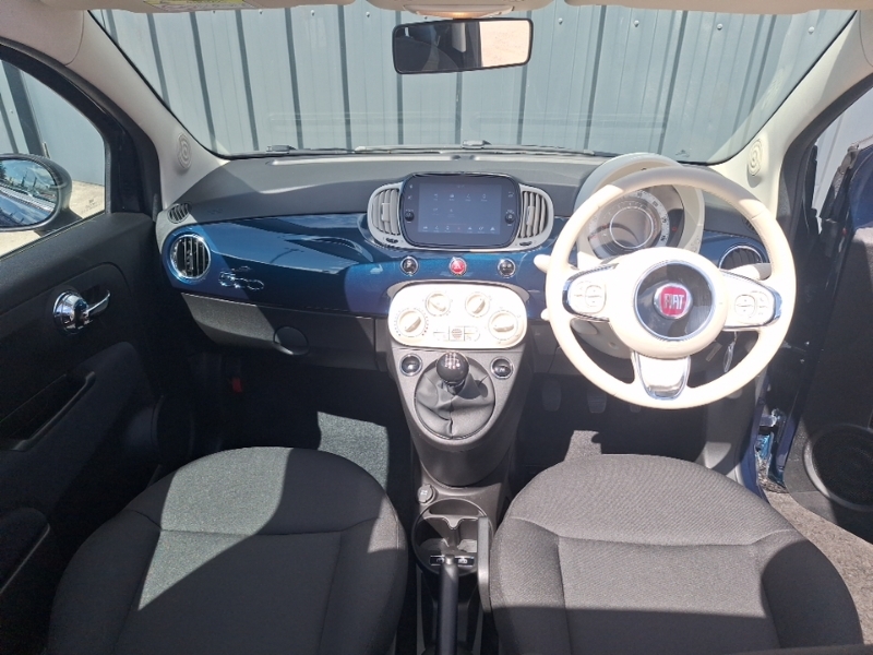 Fiat 500 1.0 Mild Hybrid YG74VXK Blue #3