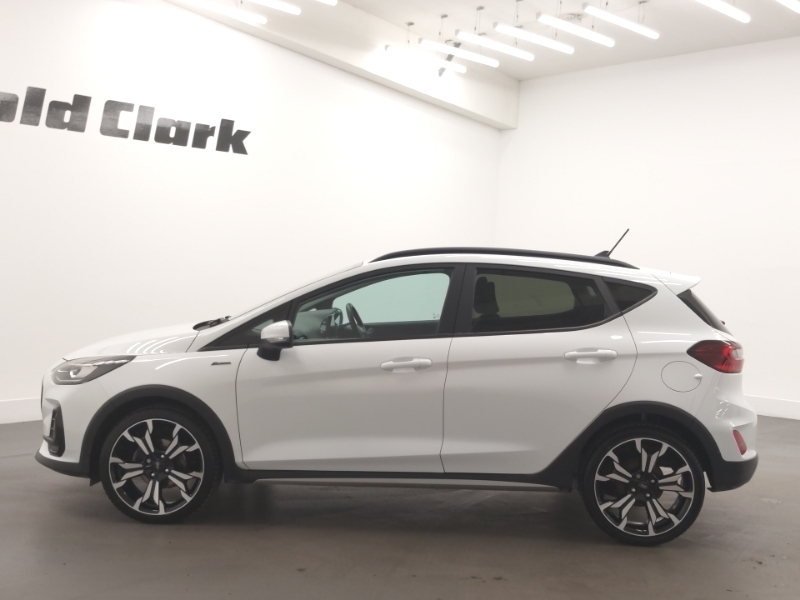 Ford Fiesta 1.0 Ecoboost Hybrid Mhev 125 Active X AMZ4513 White #4