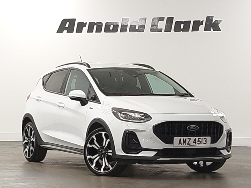 Ford Fiesta 1.0 Ecoboost Hybrid Mhev 125 Active X White