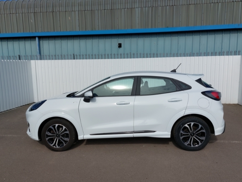 Ford Puma 1.0 Ecoboost Hybrid Mhev St-line R111LRN White #4