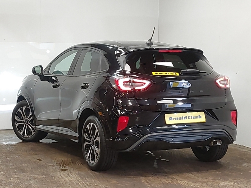 Ford Puma 1.0 Ecoboost Hybrid Mhev St-line BT73WBU Black #2