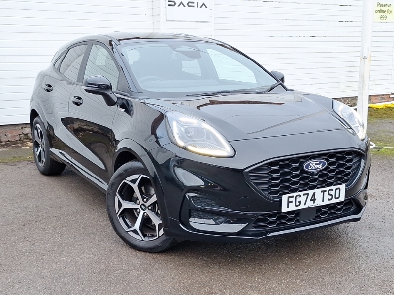 Ford Puma 1.0 Ecoboost Hybrid Mhev St-line Dct Black