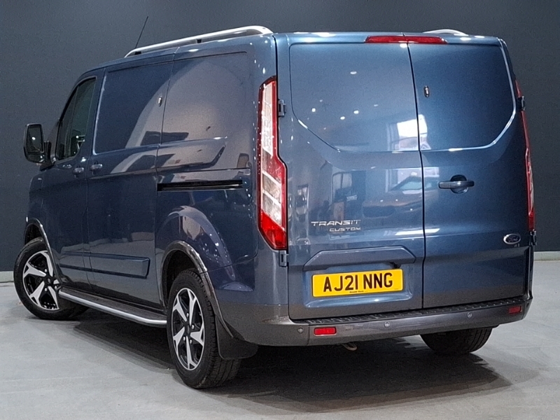 Ford Transit Custom 2.0 Ecoblue 130Ps Low Roof Active Van AJ21NNG Blue #2