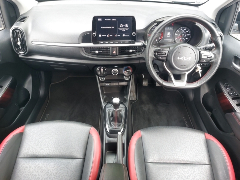 Kia Picanto 1.0 Gt-line 4 Seats AK23CNA Black #3