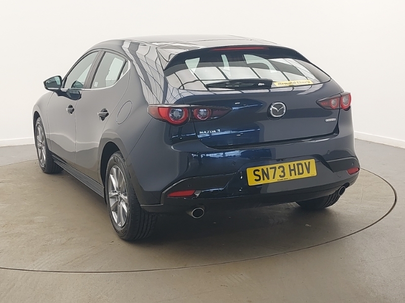 Mazda 3 2.0 E-skyactiv G Mhev Centre-line SN73HDV Blue #2
