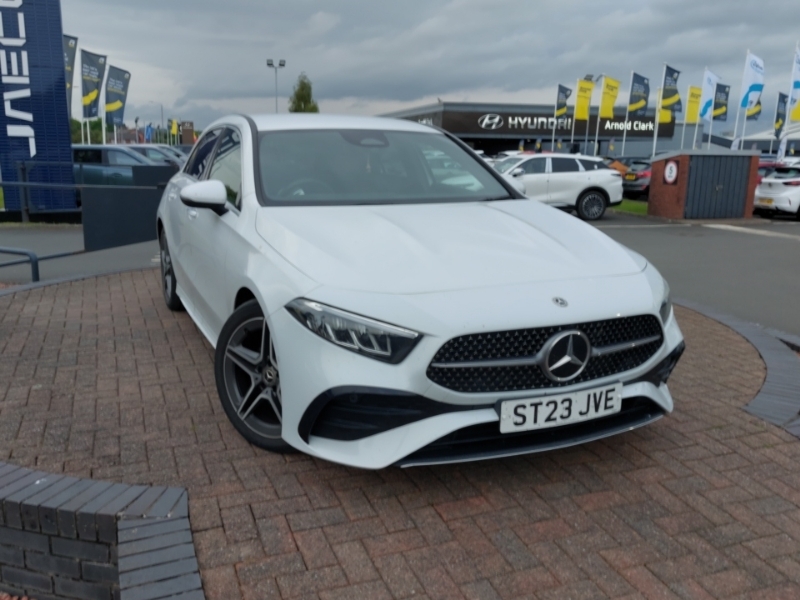 Mercedes-Benz A Class A200d Amg Line Executive White