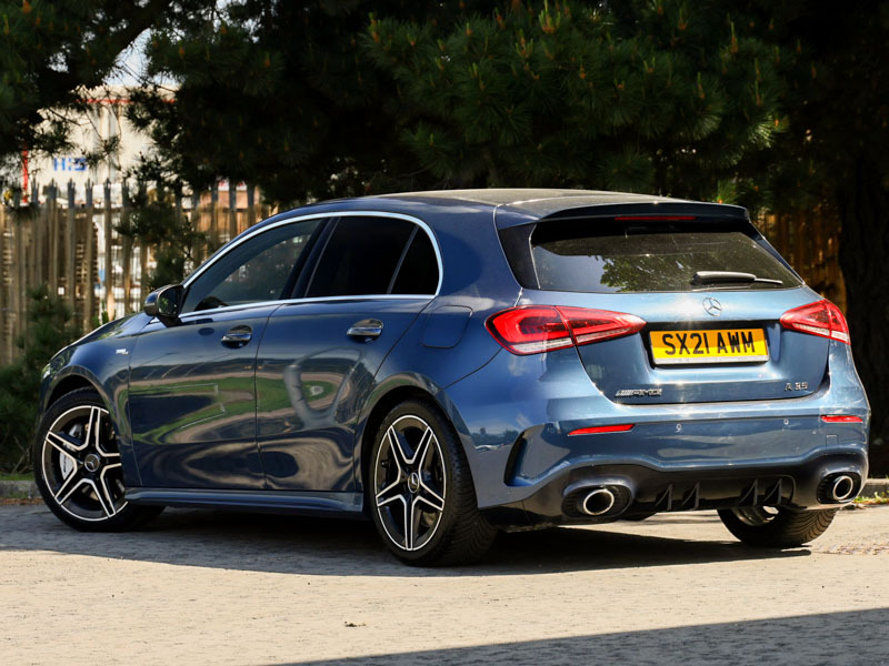 Mercedes-Benz A Class A35 4Matic Executive SX21AWM Blue #2