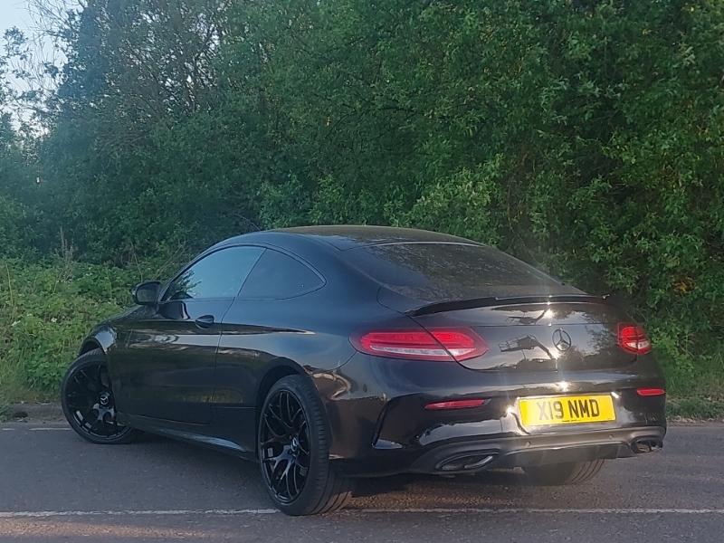 Mercedes-Benz C Class C300d Amg Line 9G-tronic X19NMD Black #2