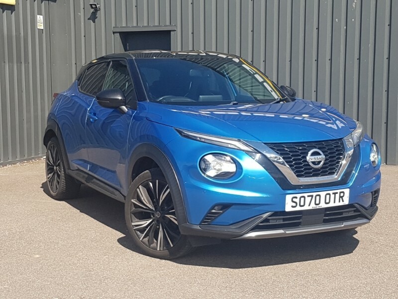 Nissan Juke 1.0 Dig-t Tekna Dct Blue
