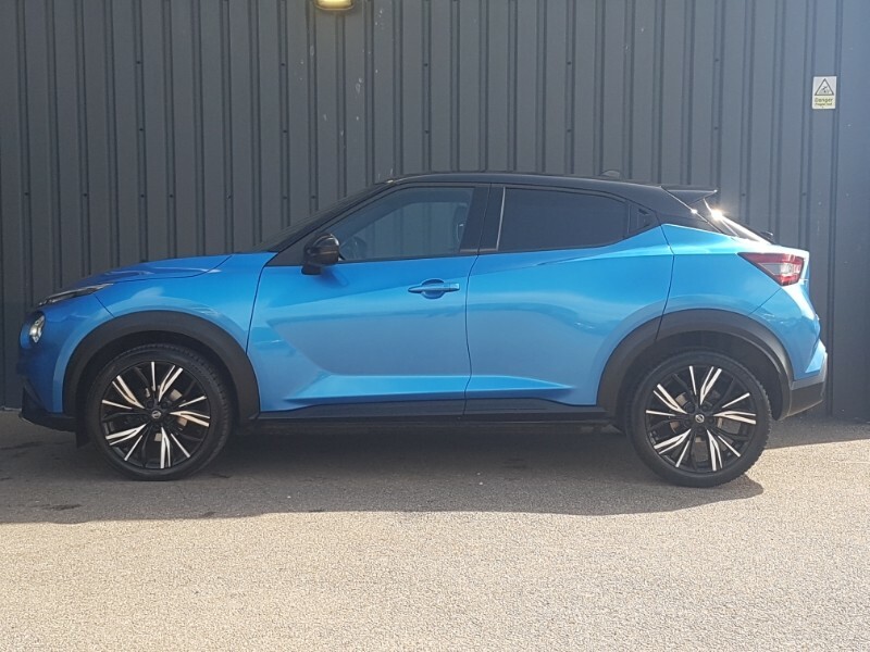 Nissan Juke 1.0 Dig-t Tekna Dct SO70OTR Blue #4