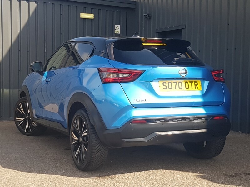 Nissan Juke 1.0 Dig-t Tekna Dct SO70OTR Blue #2