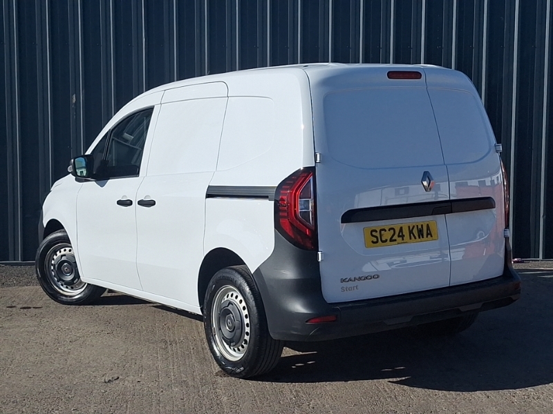 Renault Kangoo Ml19 Blue Dci 95 Start Van SC24KWA White #2
