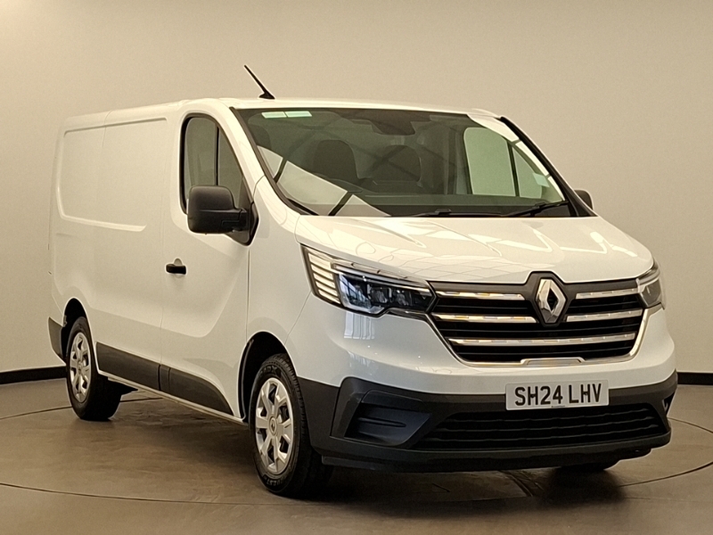 Renault Trafic Sl30 Blue Dci 130 Advance Van White
