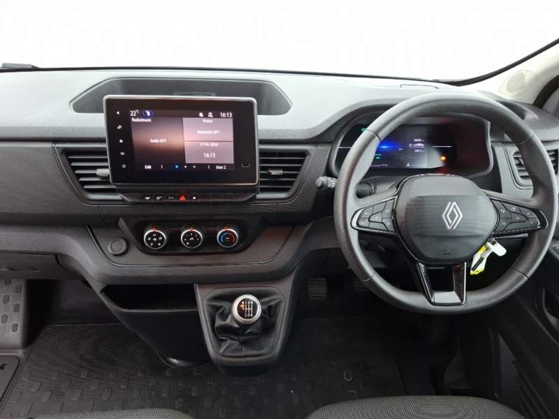 Renault Trafic Ll30 Blue Dci 130 Advance Van SG74JYB White #3