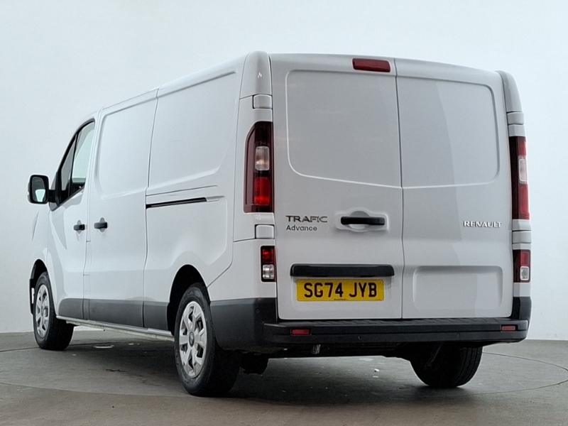Renault Trafic Ll30 Blue Dci 130 Advance Van SG74JYB White #2