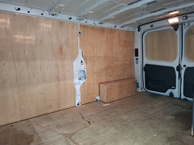 Renault Trafic Ll30 Blue Dci 130 Advance Van SG74JYB White #6
