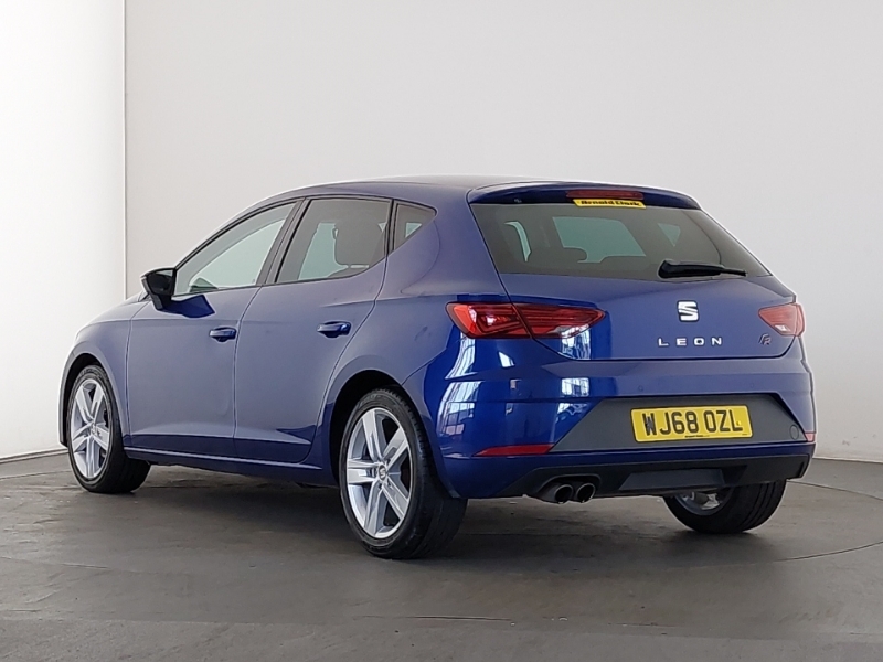 Seat Leon 1.4 Tsi 125 Fr Technology WJ68OZL Blue #2