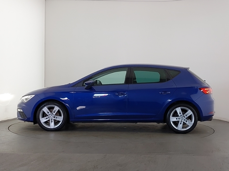 Seat Leon 1.4 Tsi 125 Fr Technology WJ68OZL Blue #4