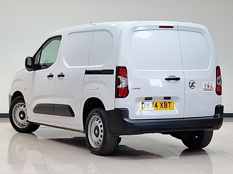 Vauxhall Combo 1.5 Turbo D 100Ps Prime H1 Van DY74XBT White #2