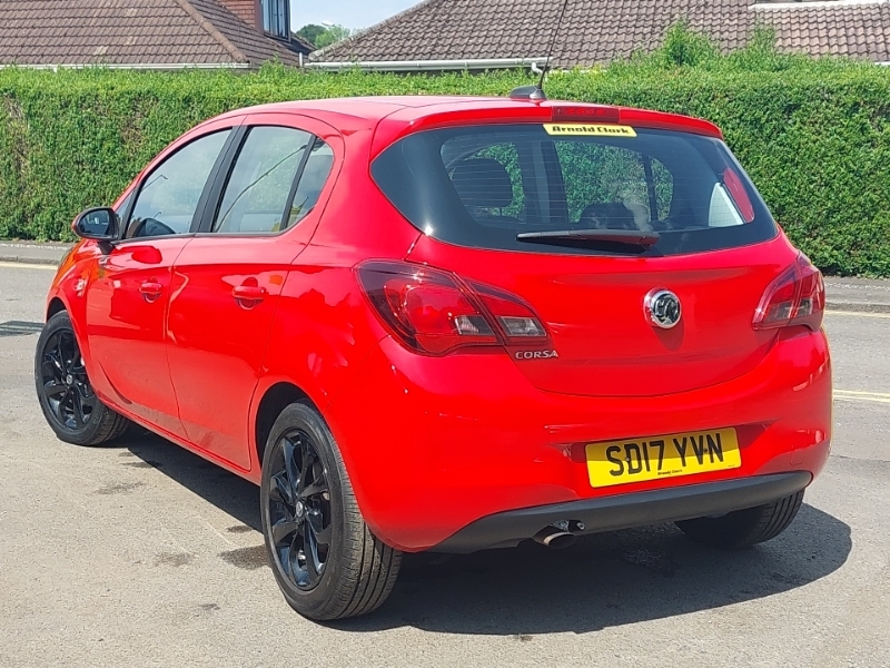 Vauxhall Corsa 1.4 75 Ecoflex Sri SD17YVN Red #2