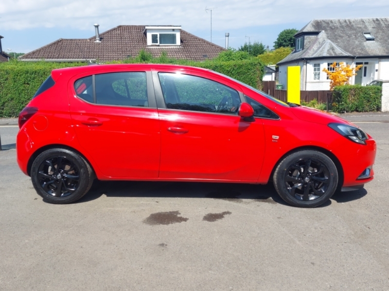Vauxhall Corsa 1.4 75 Ecoflex Sri SD17YVN Red #4