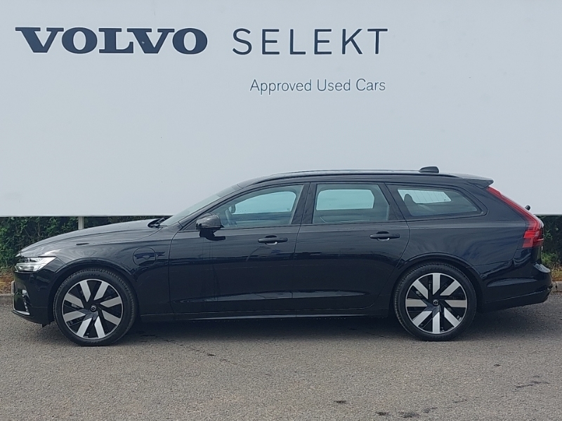 Volvo V90 2.0 T6 350 Phev Plus Dark Awd SM25NSK Black #4