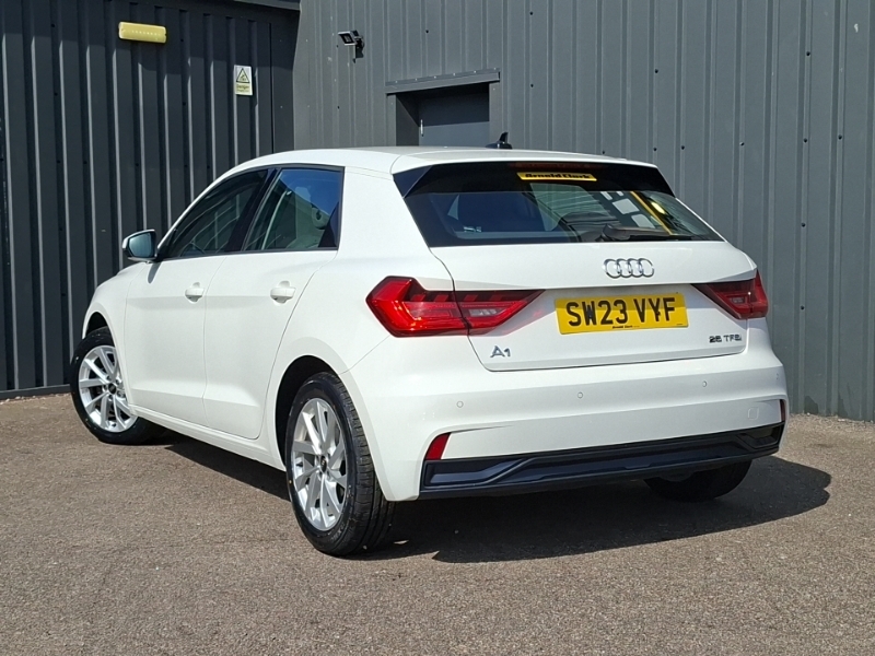 Audi A1 25 Tfsi Sport SW23VYF White #2