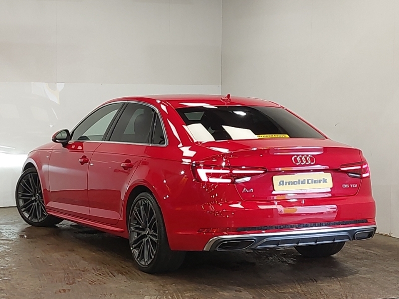 Audi A4 35 Tdi S Line S Tronic BV69FOJ Red #2
