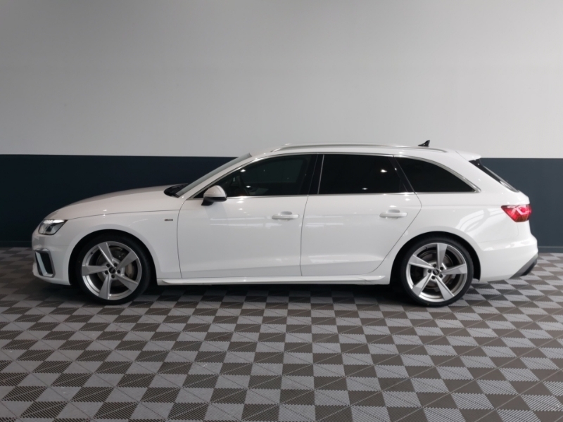 Audi A4 40 Tfsi 204 S Line S Tronic WU24NFZ White #4