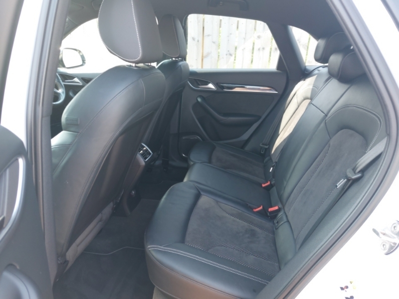 Audi Q3 2.0 Tdi 184 Quattro Black Edition S Tronic WG67KMZ White #6